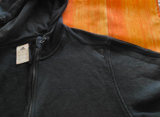 Sudadera Adidas con capucha azul marino Talla L