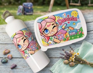 Tupper y Botella Personalizada Avatar World