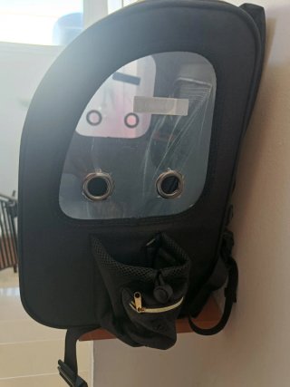 Mochila Transportín Perro Transparente