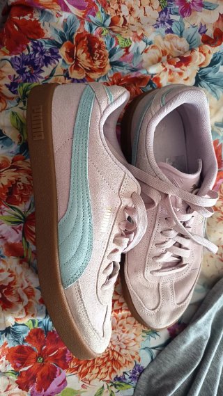 Zapatillas Puma Rosa y Turquesa
