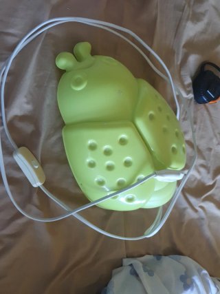 Lámpara Infantil Mariquita Verde IKEA