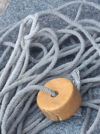 Línea de  vida  o cabo de  rescate