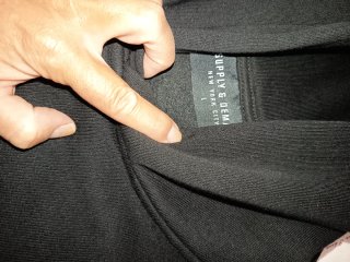 Sudadera Supply negra