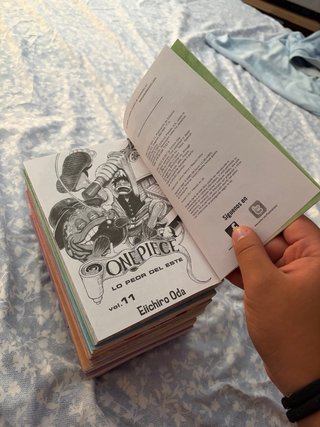 Mangas One Piece 1-11 (sin el 2 ni 7)