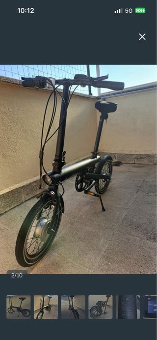 Bicicleta Eléctrica Xiaomi Plegable