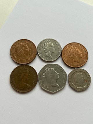 Moneda 1980 Inglaterra antiguas