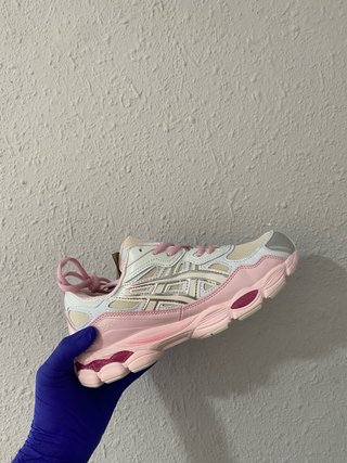 Asics Gel Zapatillas Deportivas Mujer Rosa Blanco