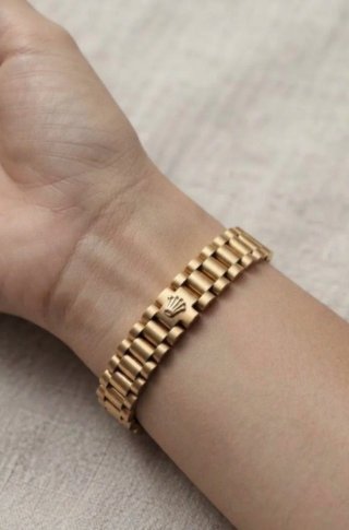 Pulsera imperial dorada