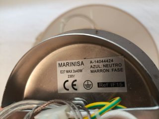 Lámpara de techo Marinisa Beige