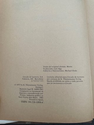 Momo o la curiosa historia de los ladrones de t...