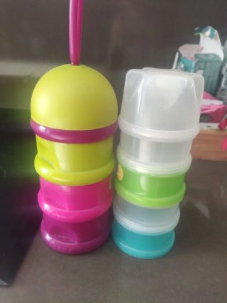 Dosificador leche bebé apilable
