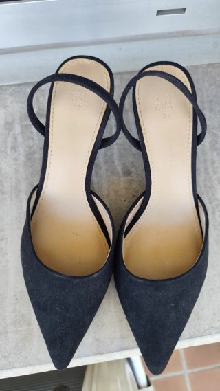 Zapatos de tacón negros 5cm