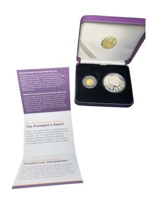 Set 2 Monedas Gaisce President’ Award 25 Years