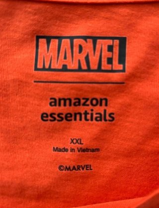 Camiseta Marvel Avengers Logo A Talla XXL