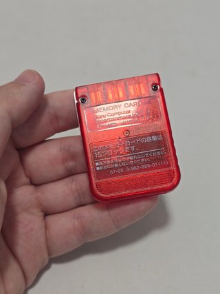 memory card ps1 rojo 1020 Sony - memoria play1 tn