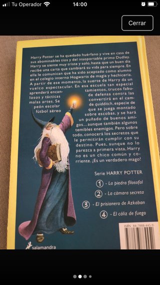 Harry Potter Y La Piedra Filosofal