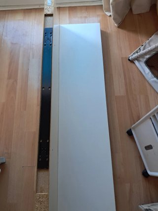 2 Baldas Lack Ikea Blancas Madera
