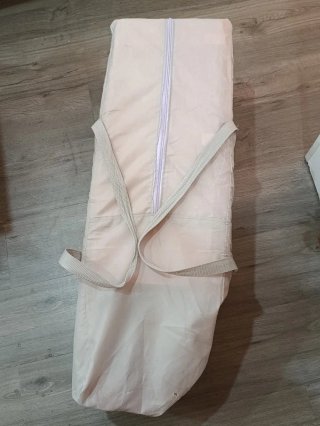 Cuna de viaje OLMITOS rosa y lila