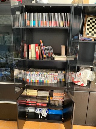 Armarios de oficina con puertas de cristal