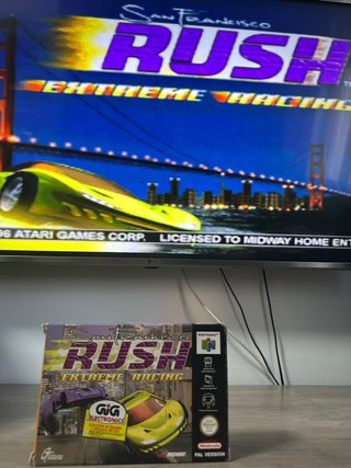 Rush Extreme Racing N64 Pal Italia