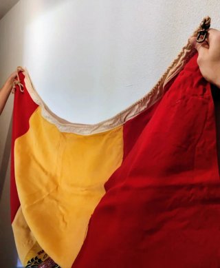 Antiguas Banderas Reino Unido y España