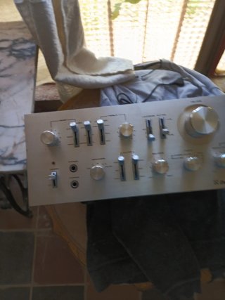 Amplificador sonido audio japones vintage, LG