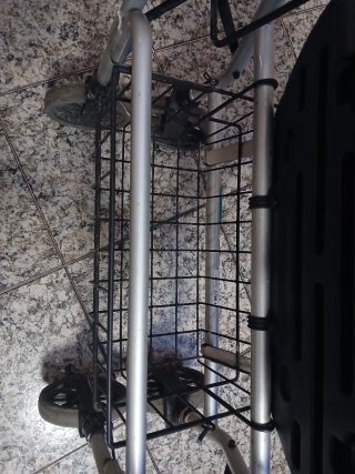 Andador con Asiento y Cesta XXL