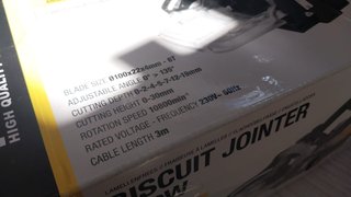 Fresadora de Galletas 900W PowerPlus