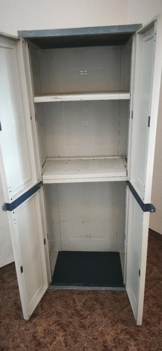Armario de plástico para jardín