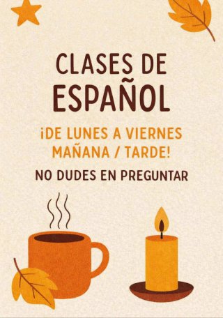 Clases de español online/ Spanish lessons online