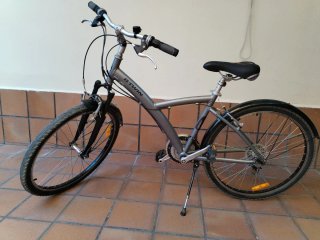 Bicicleta de Paseo B'Twin Gris