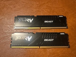 2x 32GB DDR5 Kingston FURY Beast RAM