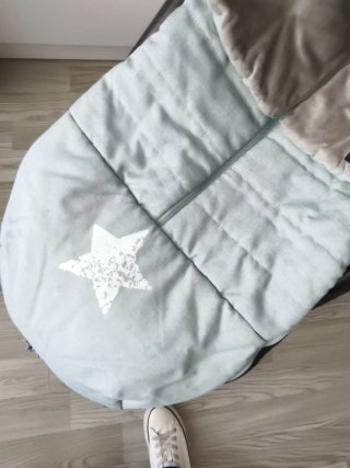 Saco para carrito de bebé verde