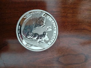 Moneda Koala Australiano 1oz Plata 999 2011