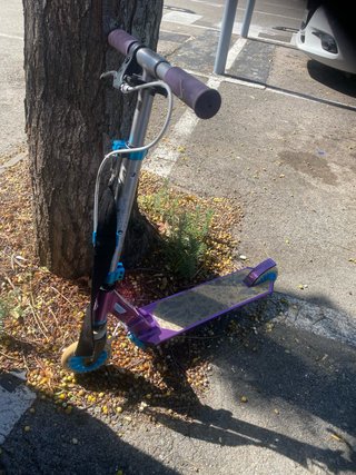Patinete Oxelo Morado para Niños