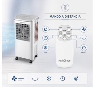 Krhüner Climatizador Evaporativo 120W Blanco
