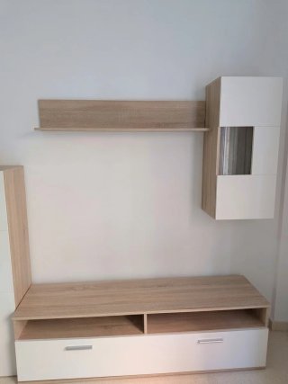 Pack Salón IKEA: 3 Módulos + Mesa + Taburetes