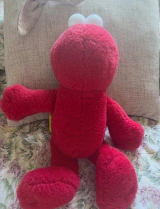 Peluche Elmo de Barrio Sésamo