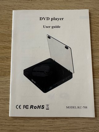 Reproductor Mini DVD KC-708 HD (Nuevo)