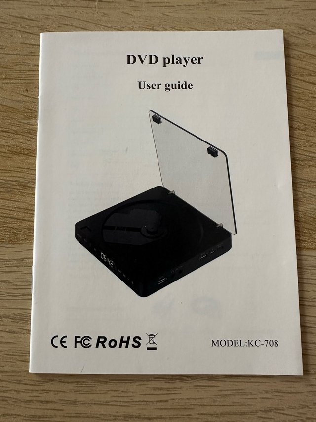 Reproductor Mini DVD KC-708 HD (Nuevo)