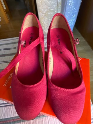 Zapatos Pascuala Talla 37 Rosa