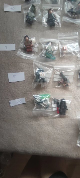 Lote Figuras Lego Star Wars Variadas