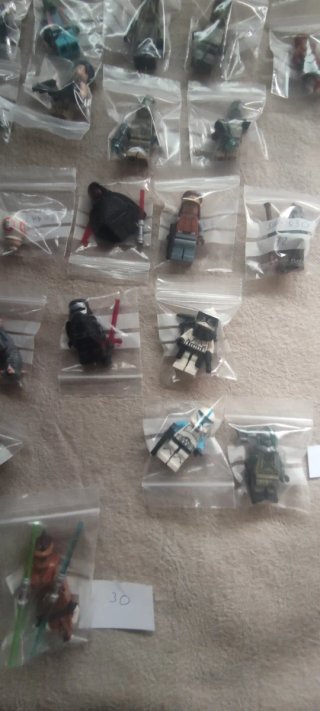 Lote Figuras Lego Star Wars Variadas