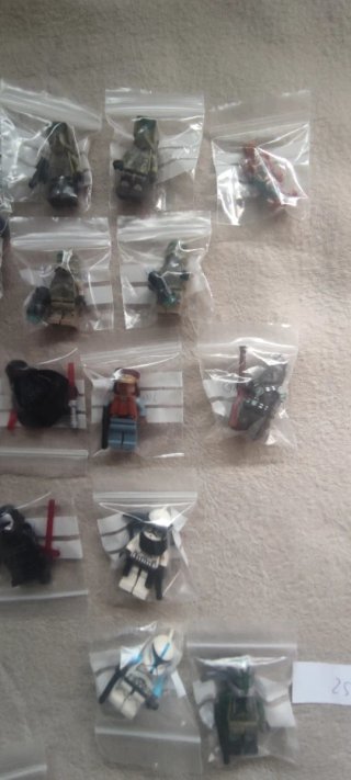 Lote Figuras Lego Star Wars Variadas