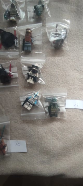 Lote Figuras Lego Star Wars Variadas
