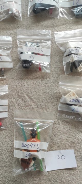 Lote Figuras Lego Star Wars Variadas