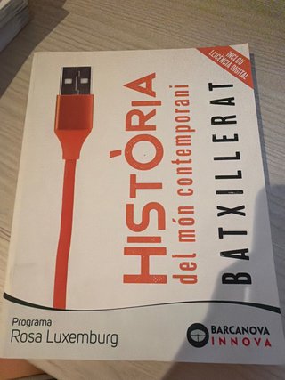 Història del Món Contemporani 1 Programa Rosa L...