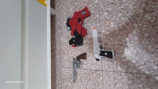 3 Pistolas de Juguete