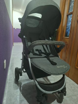Silla de paseo Asalvo Baby gris
