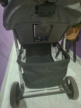Silla de paseo Asalvo Baby gris